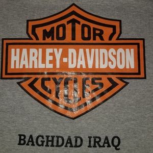 Harley Davidson - Baghdad Iraq - T- Shirt
